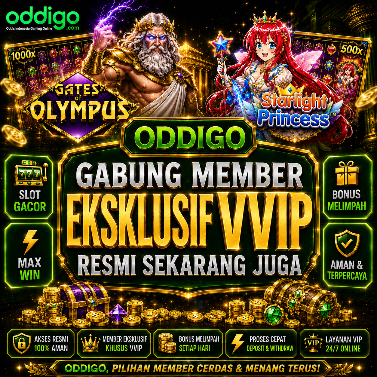 ODDIGO: Gabung Member Eksklusif VVIP Resmi Sekarang Juga